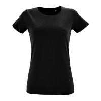 T-SHIRT M/MANGA REGENT FIT WOMEN PRETO PROFUNDO